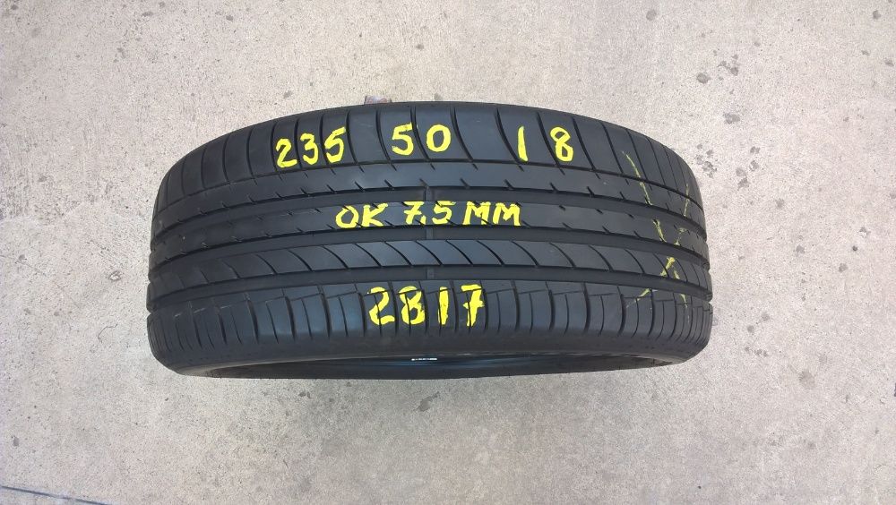 O anvelopa de vara 235 50 18 dunlop sport maxx gt MO profil 7,8 mm