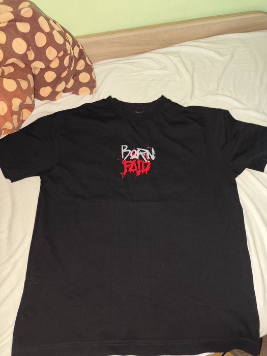 Тениска PTSD born paid XS