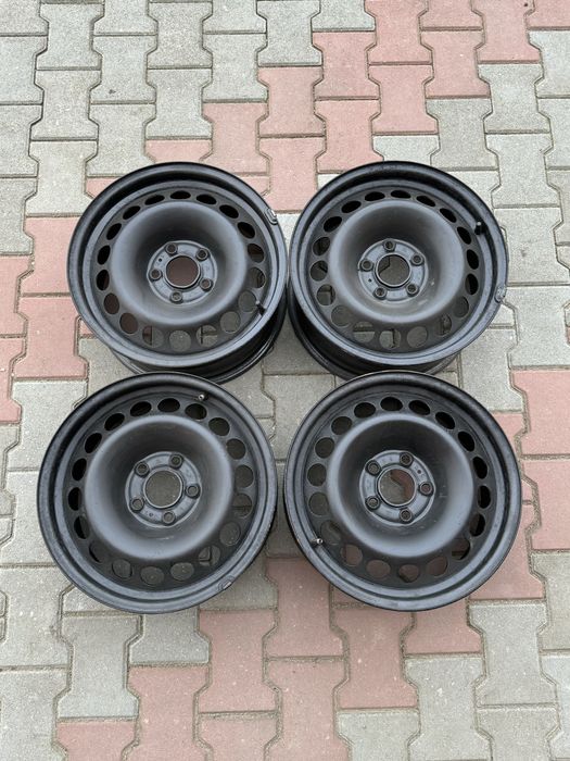 Set jante tabla 5x112 gama VAG + capace originale Audi