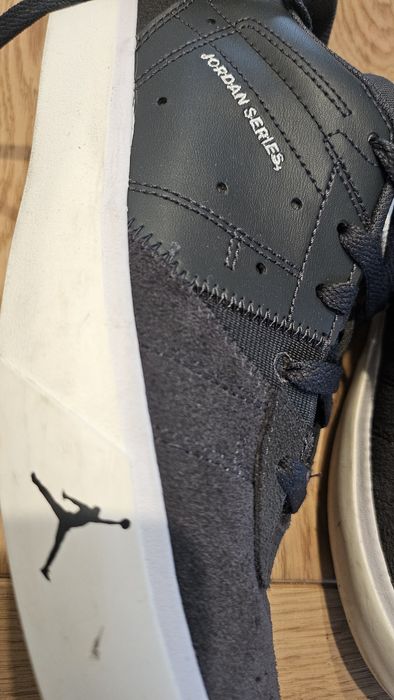 Sneakers Jordan, bleumarin, piele naturala, marimea 40