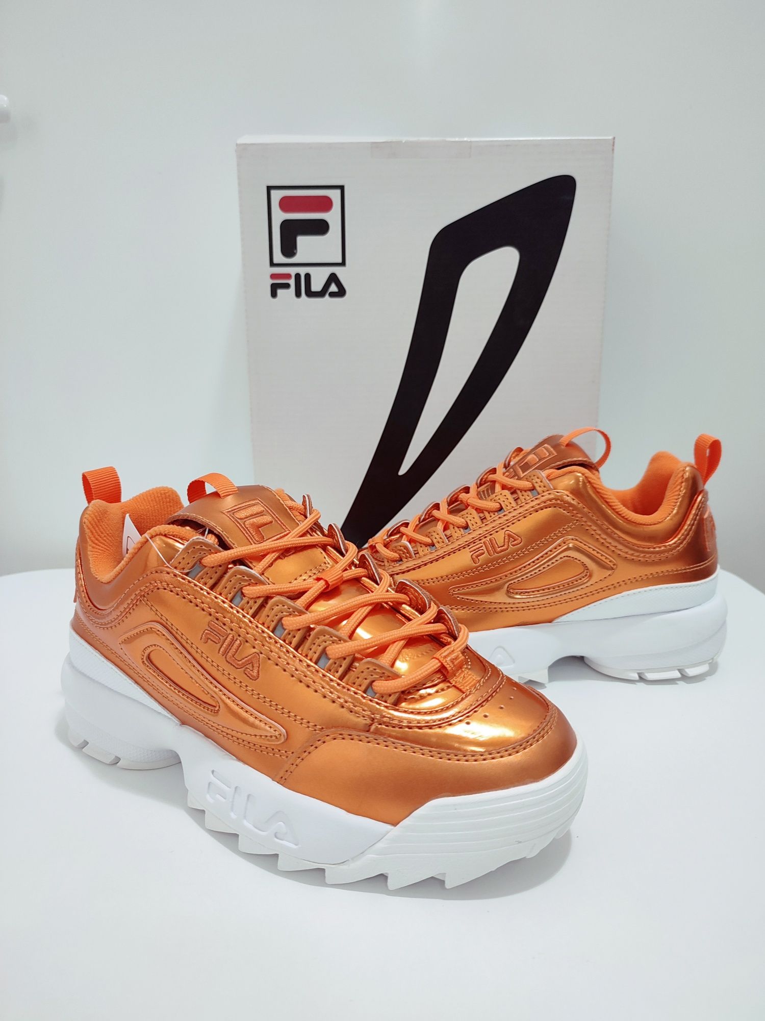 Fila sale disruptor bronze