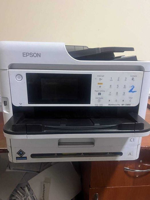 Принтер МФУ EPSON WorkForce Pro WF-C5890DWF +sistema+proshivka