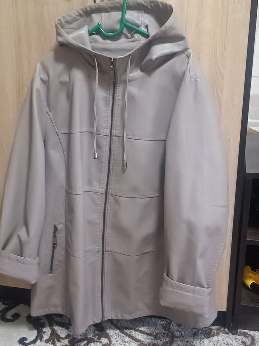 Куртка кожаная новая