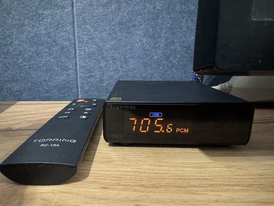 DAC/ЦАП TOPPING E30 II DAC 2x AK4493S XMOS XU208 32bit 768kHz DSD512