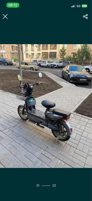 электроскутер geparg max e8