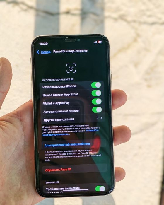 Iphone x 256 tali iphone 7 idelari bosa yozila abmen daplatela bosa