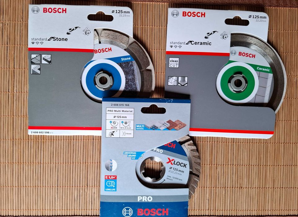 Bosch диамантен диск за рязане 125 мм