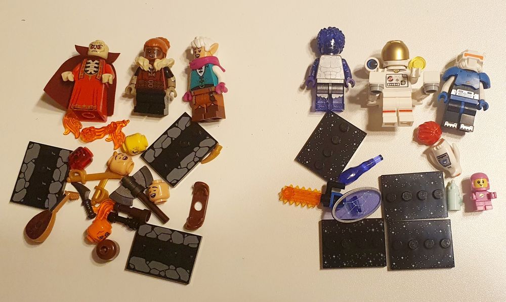 LEGO CMF si colectii mai vechi