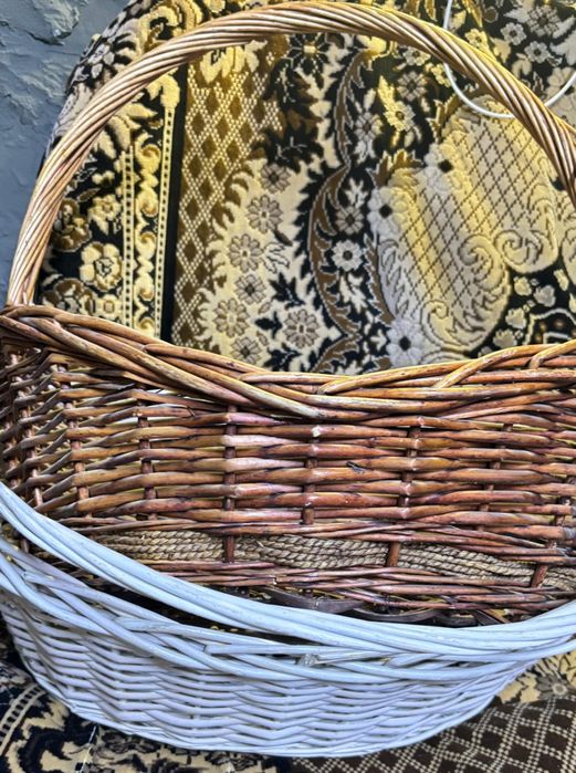 Корзины плетёные декоративные