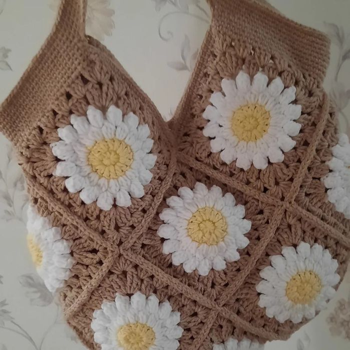 Geantă croșetată