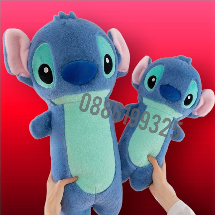 Голяма плюшена Възглавница Стич 70см, плюшени играчки Stitch