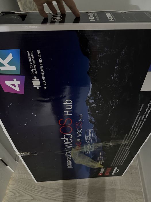 Телевизор LG 4К 50" дюйм
