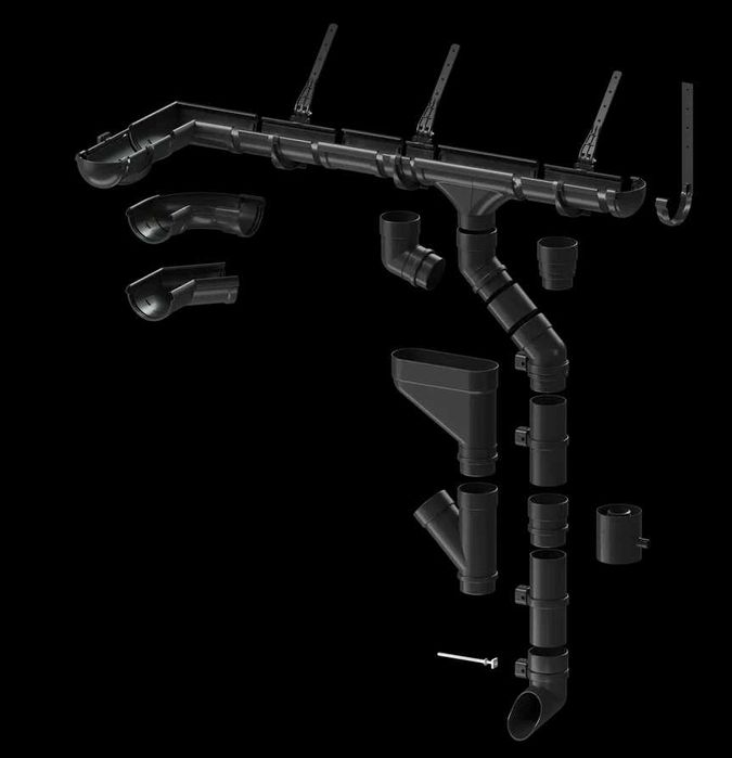 Водосточная система ПВХ LUX