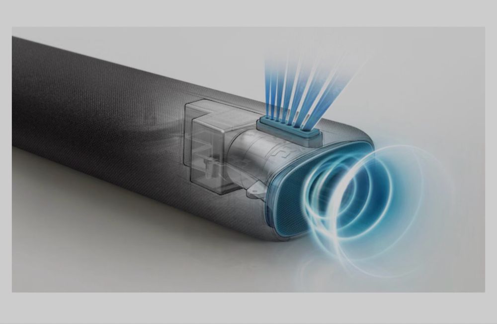 Soundbar HW-S60T, 180W, Wi-Fi Acoustic Beam, Light Grey