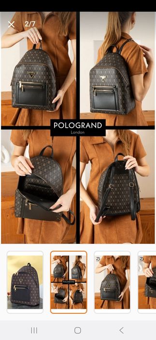 Оригинална дамска раница  POLO GRAND