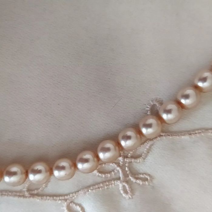 Винтажные бусы жемчуг