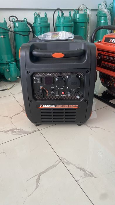 Генератор /движок/ безшумный Generator kemage KM5000iE