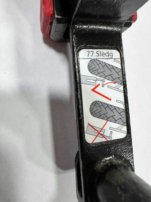 Заключващо устройство Abus Granit Sledg 77 Grip
