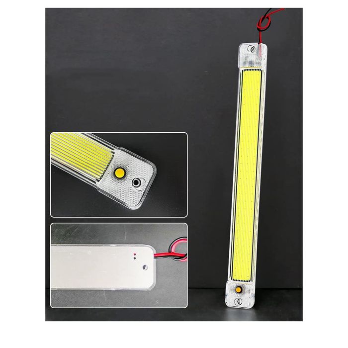 Plafonieră Auto LED Universală 25cm –15W,1380lm, 12V-24V, Lumină Puternică Alb-Rece - Copie