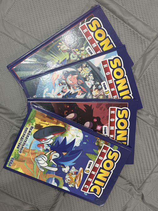 Соник комикс том 2-ой