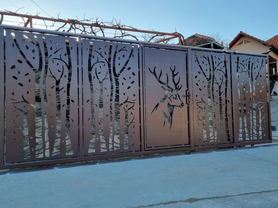 Porti,panouri de gard, balustrade metalice,automatizări porți