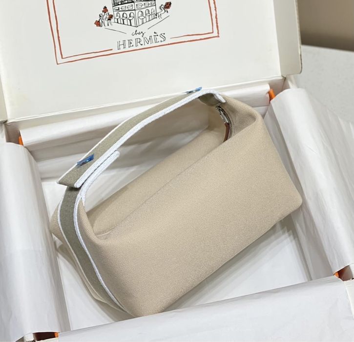 Чанта Hermes бежов цвят