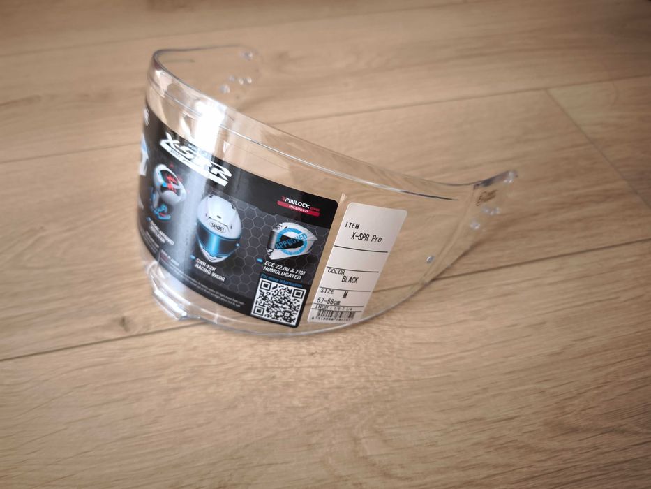 Viziera Noua Transparenta Originala Shoei CWR-F2PN NXR 2, X-SPR Pro CWR-F2PN
