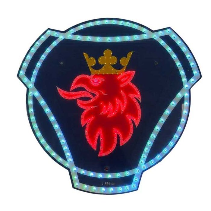 Светеща табела RGB табела за камион LED SCANIA 12/24V - T673
