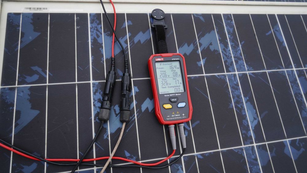 UT673PV Solar MPPT Meter quyosh panellarini tekshirish uchun