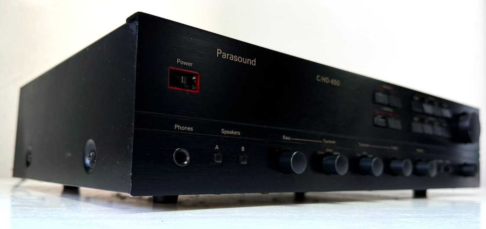 Parasound C/HD-650 – Amplificator Stereo High-End – Design San Francisco – Raritate amplificator anii 80 - 90