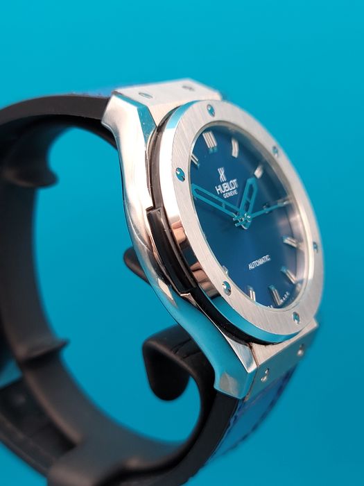 Hublot Classic  Blue Automatic.