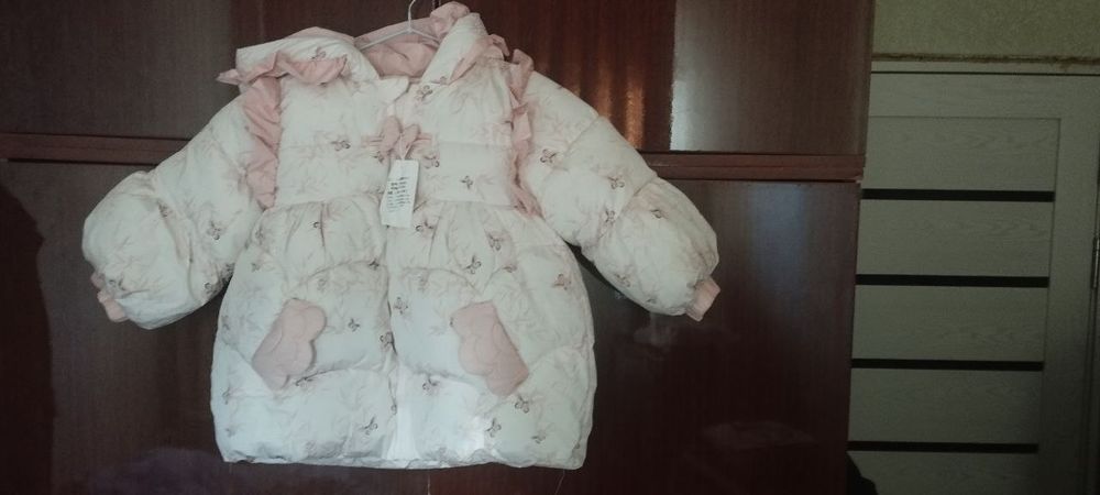 Шикарная зимняя куртка для маленькой принцессы!