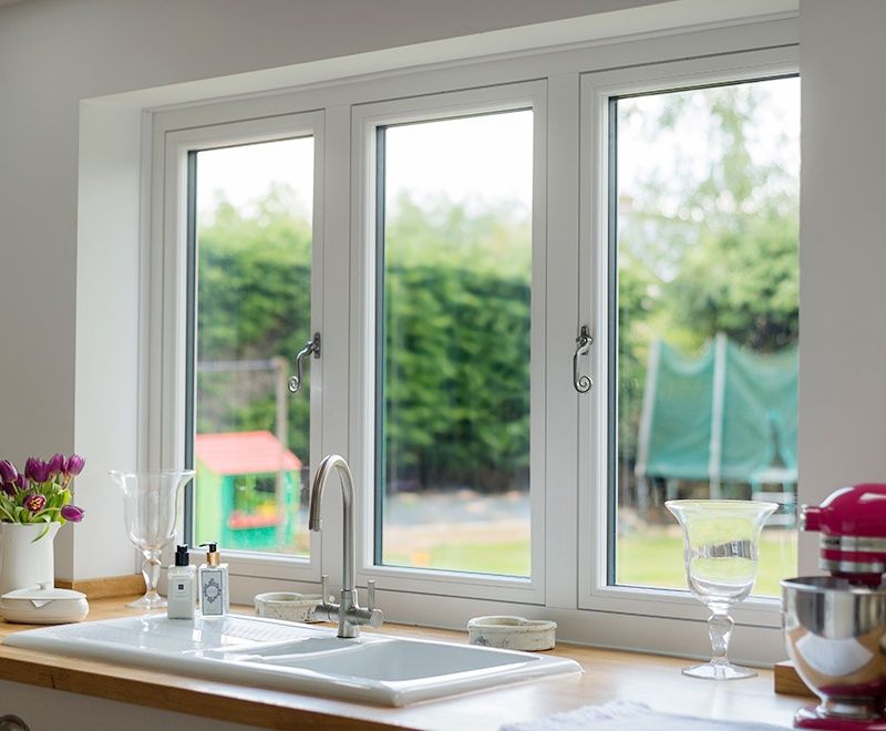 Окна двери и болконый