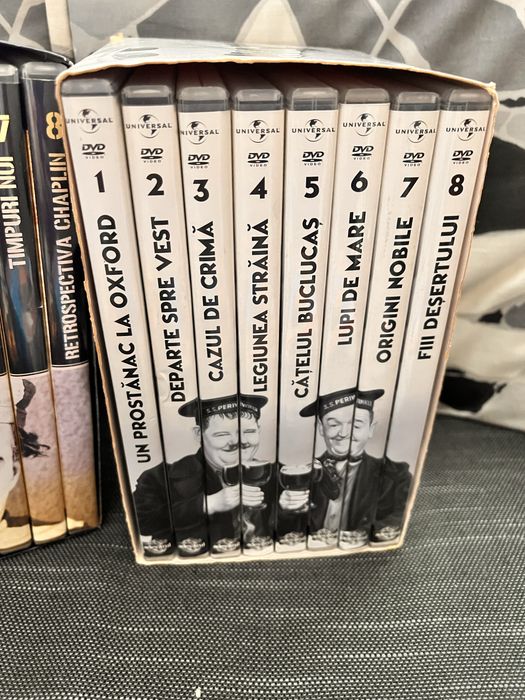 Colectii complete filme Stan si Bran