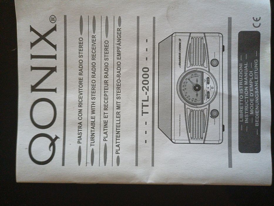 Pick up cu radio Qonix TTL 2000
