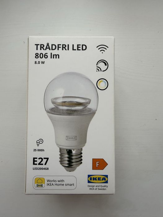 10 бр. умни LED крушки IKEA TRÅDFRI E27 – нови