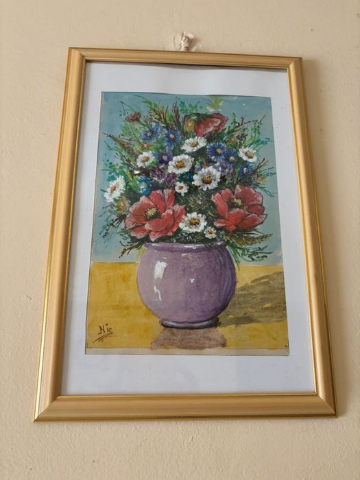 Tablou original acuarelă