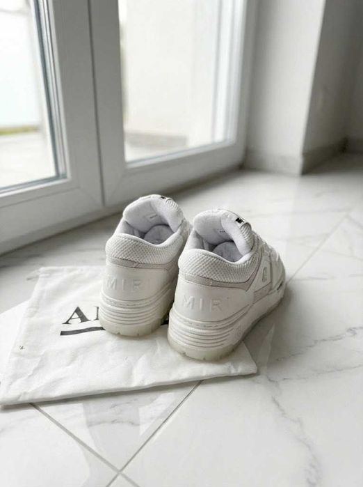 Adidasi AMIRI MA 1 Low - Full Alb - Full Box - PREMIUM