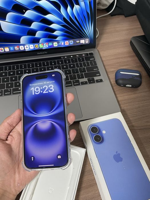 Телефон iPhone 16 128gb