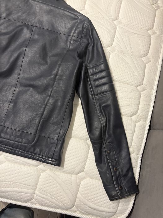 G-star raw jkt jet mfd biker leather jacket - кожено яке, мека телешка кожа