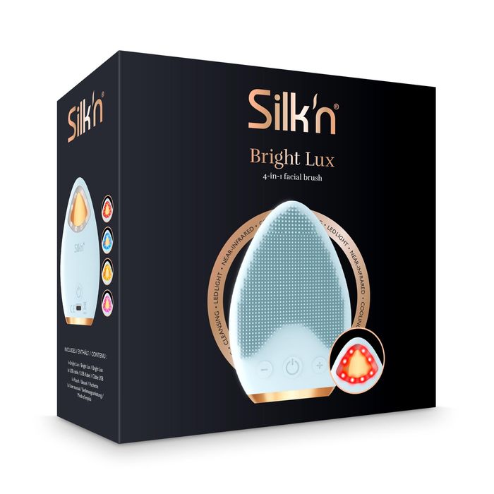 Четка за почистване на лице Silk'n Bright Lux, 4в1,инфрачервена техно.