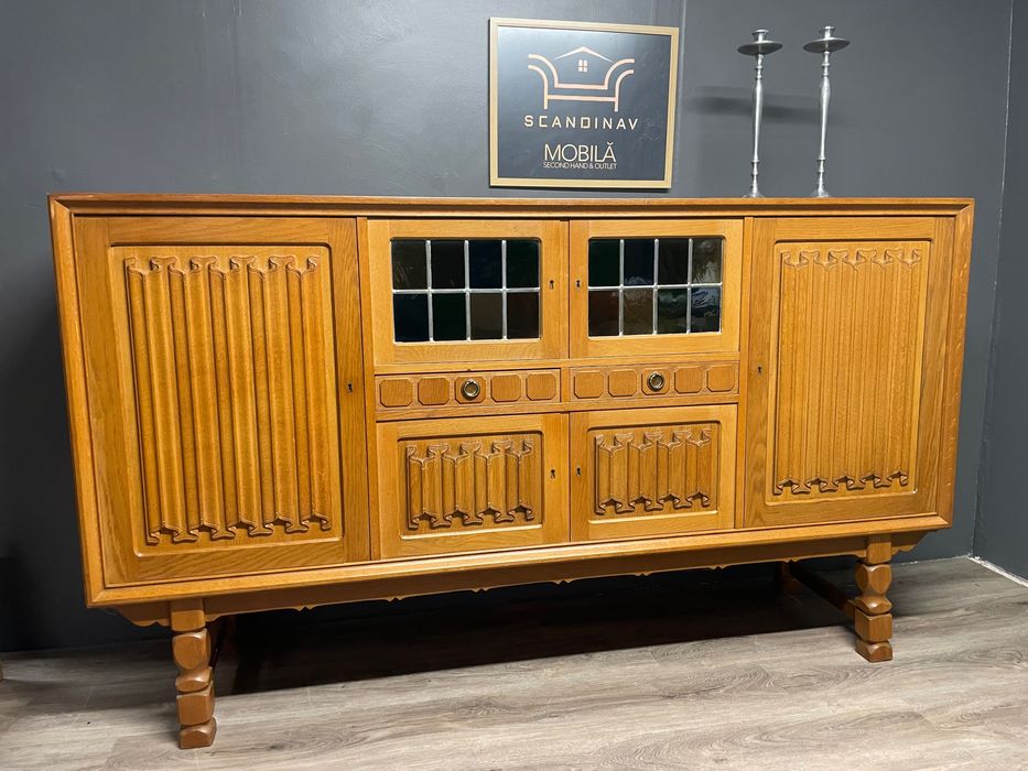 Comodă vintage lemn mare