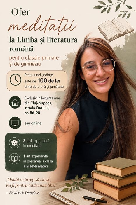 Meditații Limba și Literatura Română
