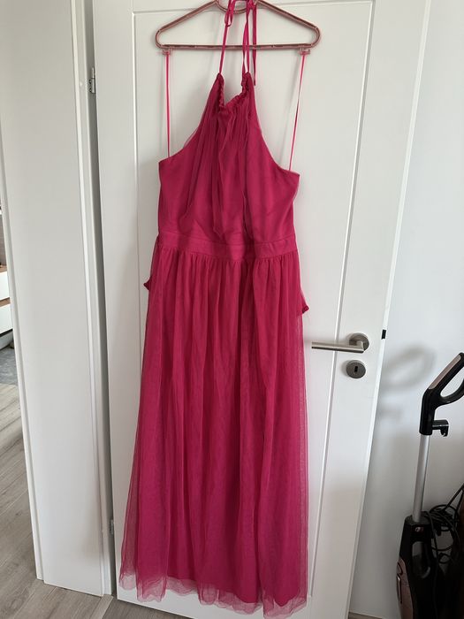 Rochie lunga din voal Asos