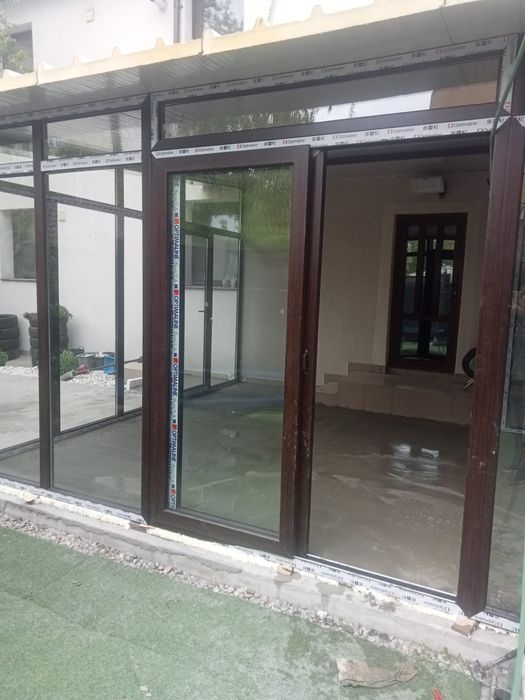 Tamplarie PVC/AL cu geam termopan