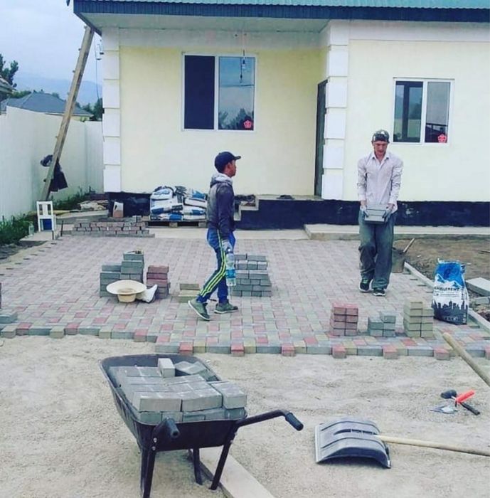 Профессиональная Укладка брусчатки