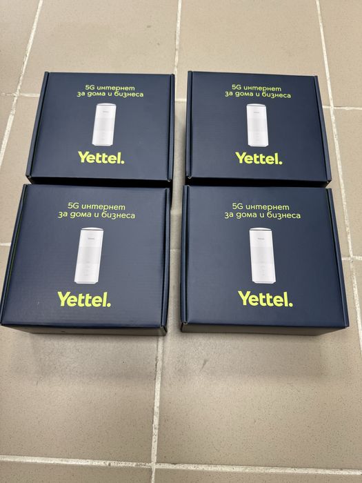 Безжични рутери Yettel ZTE G5B 5G - чисто нови