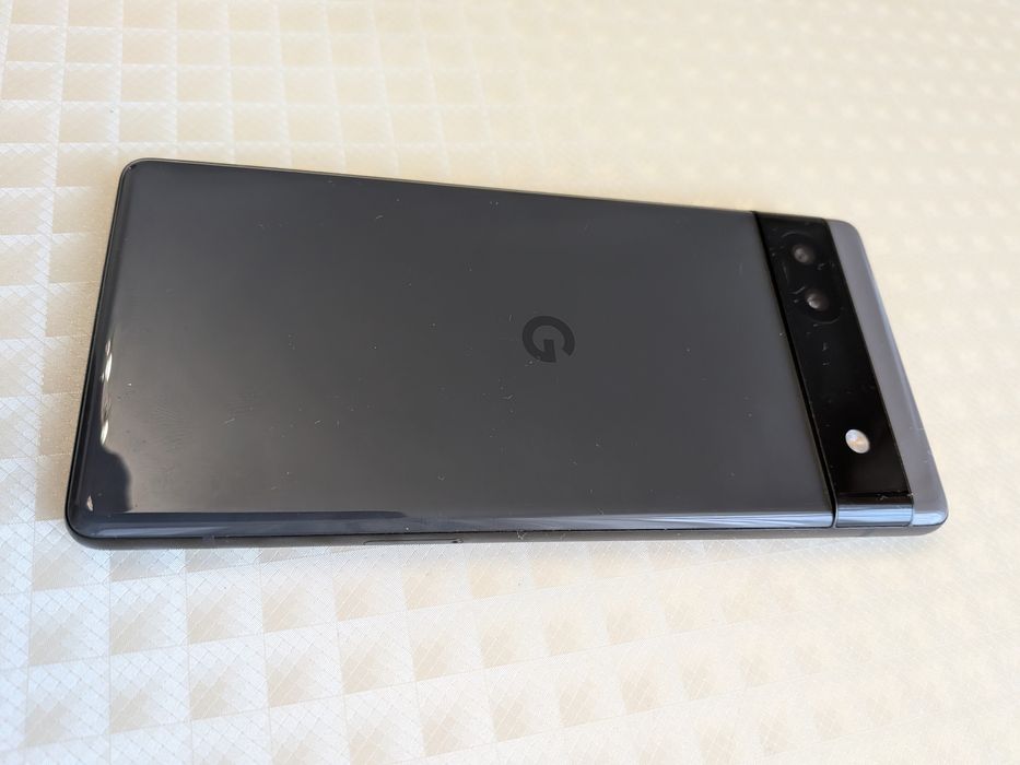 Google pixel 6A Мобила огонь камера