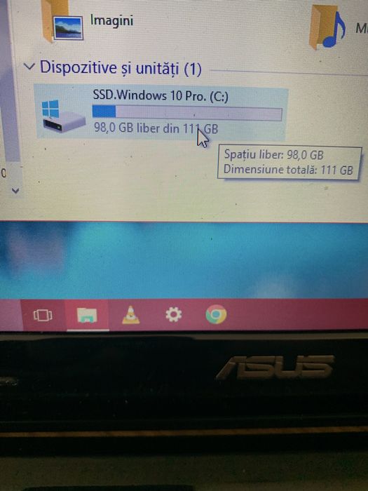 Laptop Asus Slim intel core i3,Display 12,6 inch,4gb ram,Ssd 130gb mem