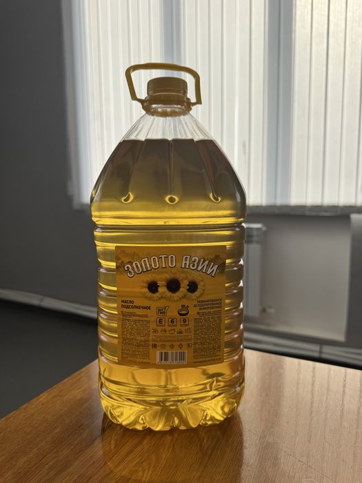 Масло рафинированное подсолнечное